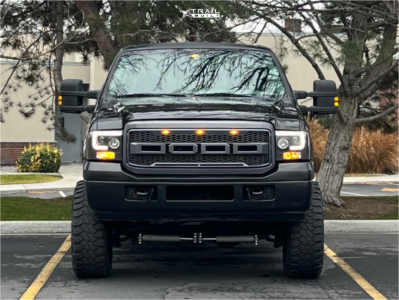 1 2004 F 250 Super Duty Ford Xlt Rough Country Suspension Lift 4in Fuel Krank Black