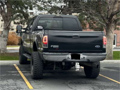 1 2004 F 250 Super Duty Ford Xlt Rough Country Suspension Lift 4in Fuel Krank Black