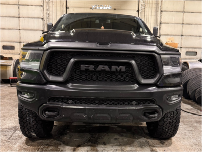 1 2019 1500 Ram Rebel Unknown Leveling Kit Fuel Blitz Black Tint