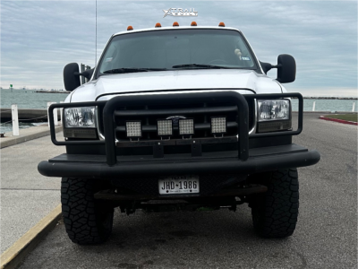 1 2004 F 350 Super Duty Ford Xlt Unknown Suspension Lift 6in Arkon Off Road Lincoln Machined Black