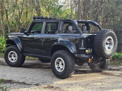 1 2024 Bronco Ford Badlands Eibach Suspension Lift 35in Method Mr106 Machined