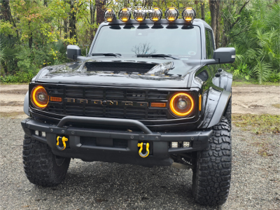 1 2024 Bronco Ford Badlands Eibach Suspension Lift 35in Method Mr106 Machined