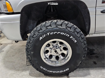 1 2002 Ram 2500 Dodge Base Rough Country Leveling Kit Mickey Thompson Classic Iii Polished