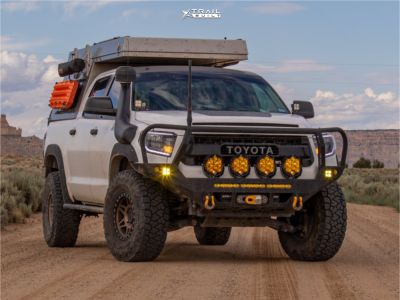 1 2017 Tundra Toyota Sr5 Fox Racing Suspension Lift 25in Method Mr312 Bronze