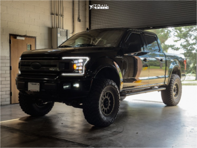 1 2018 F 150 Ford Xlt Bds Suspension Lift 6in Method 305 Black