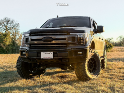 1 2018 F 150 Ford Xlt Bds Suspension Lift 6in Method 305 Black