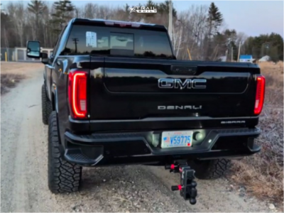 1 2022 Sierra 3500 Hd Gmc Denali Cognito Suspension Lift 3in Fuel Flame 6 Matte Black