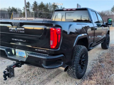 1 2022 Sierra 3500 Hd Gmc Denali Cognito Suspension Lift 3in Fuel Flame 6 Matte Black