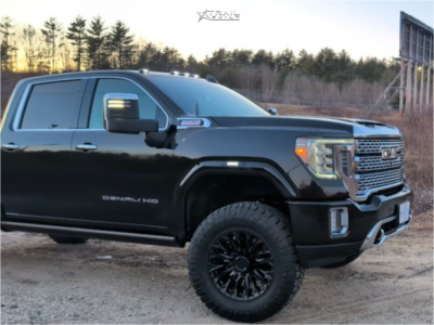 1 2022 Sierra 3500 Hd Gmc Denali Cognito Suspension Lift 3in Fuel Flame 6 Matte Black