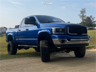 1 2008 Ram 2500 Dodge Slt Rough Country Suspension Lift 6in Hostile H108 Black