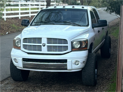 1 2006 Ram 2500 Dodge Laramie Thuren Suspension Lift 3in Arkon Off Road Alexander Black Milled