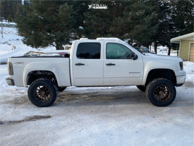 1 2011 Sierra 1500 Gmc Sle Rough Country Suspension Lift 75in Anthem Off Road Talon Bronze