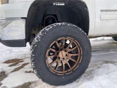 1 2011 Sierra 1500 Gmc Sle Rough Country Suspension Lift 75in Anthem Off Road Talon Bronze