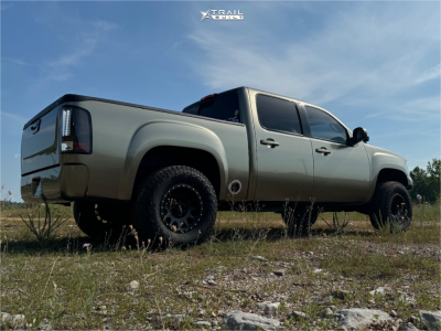 1 2012 Sierra 1500 Gmc Denali Supreme S Suspension Lift 25in Method Mr305 Black