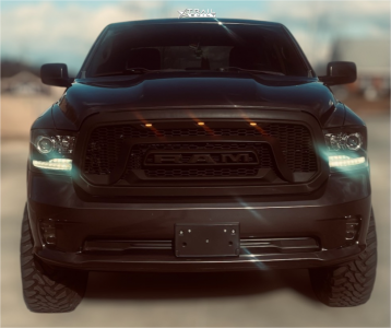 1 2015 1500 Ram Tradesman Rough Country Suspension Lift 4in Method Mr305 Double Black