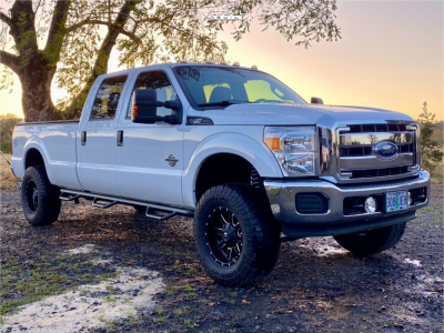1 2016 F 250 Super Duty Ford Xl Rough Country Suspension Lift 3in Fuel Maverick D538 Machined Accents