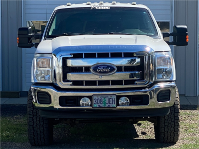 1 2016 F 250 Super Duty Ford Xl Rough Country Suspension Lift 3in Fuel Maverick D538 Machined Accents