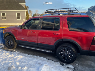 1 2004 Explorer Ford Limited Stock Stock Ion Bilt 17x9 Black Wheel Alloy Ion Style 141 5x45 5x5 18 Black