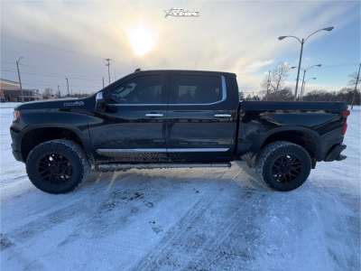 1 2025 Silverado 1500 Chevrolet High Country Bds Suspension Lift 4in Gear Off Road Primacy Gloss Black