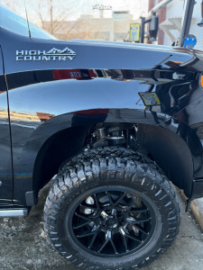 1 2025 Silverado 1500 Chevrolet High Country Bds Suspension Lift 4in Gear Off Road Primacy Gloss Black