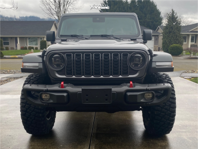 1 2024 Gladiator Jeep Rubicon Teraflex Leveling Kit Aev Pintler Black Onyx