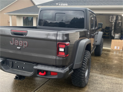 1 2024 Gladiator Jeep Rubicon Teraflex Leveling Kit Aev Pintler Black Onyx