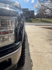 1 2018 F 150 Ford King Ranch Bds Leveling Kit Icon Alloys Compression Bronze