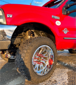 1 1999 F 350 Super Duty Ford Xlt Rough Country Suspension Lift 3in Tis 547c Chrome