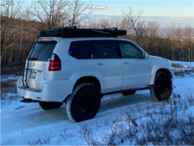 1 2008 Gx470 Lexus Base Stock Suspension Lift 25in Gmr 07 Black