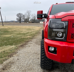 1 2016 Silverado 2500 Hd Chevrolet Ltz Bds Suspension Lift 45in Fittipaldi Offroad Fa08 Gloss Black