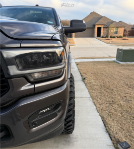 1 2021 2500 Ram Laramie Rough Country Leveling Kit Kmc Km549 Satin Black