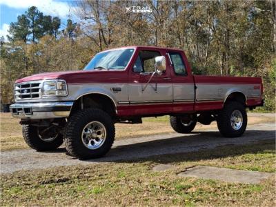 1 1994 F 250 Ford Xlt Rough Country Suspension Lift 4in Alloy Ion 171 Polished
