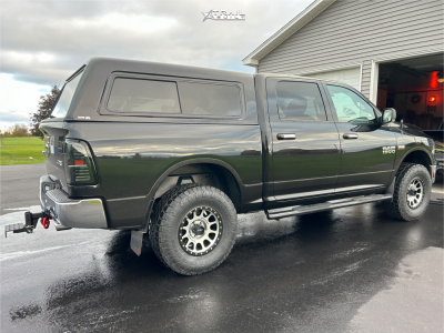 1 2017 1500 Ram Big Horn Rough Country Suspension Lift 3in Method 305 Machined