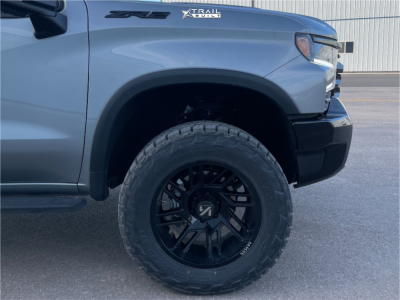 1 2023 Silverado 1500 Chevrolet Zr2 Readylift Leveling Kit Arkon Off Road Davinci Gloss Black