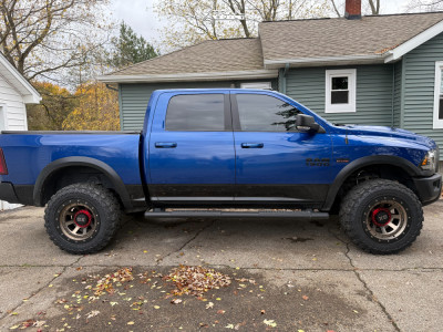 1 2017 1500 Ram Rebel Aev American Expedition Vehicles Suspension Lift 4in Xd Xd137 Black Tint