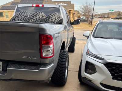 1 2022 2500 Ram Big Horn Thuren Suspension Lift 3in Raised By Method Mr802 Machined