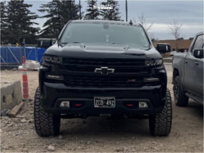 1 2021 Silverado 1500 Chevrolet Lt Trail Boss Zone Offroad Suspension Lift 4in Tis 560b Gloss Black