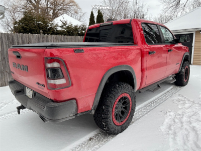1 2019 1500 Ram Rebel Belltech Suspension Lift 35in Dirty Life Dt 1 Black