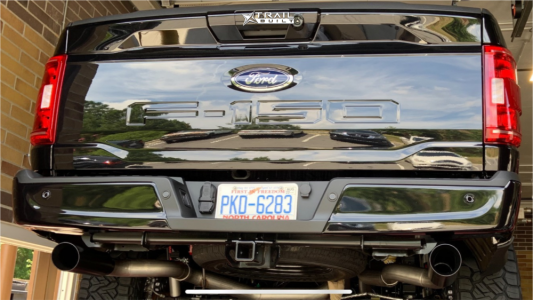 1 2022 F 150 Ford Xlt Rough Country Suspension Lift 4in Fuel Rebel Gray Black