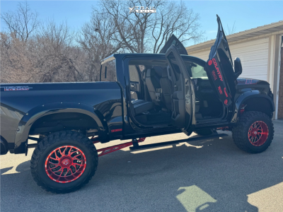 1 2020 Silverado 1500 Chevrolet Lt Trail Boss Rough Country Suspension Lift 4in Tis 544bmr Black Red