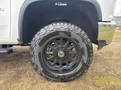 1 2023 Silverado 2500 Hd Chevrolet Lt Rough Country Suspension Lift 3in Anthem Off Road Intimidator Black