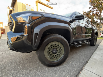 1 2025 Tacoma Toyota Trd Off Road Stock Stock Black Rhino Fuji Green