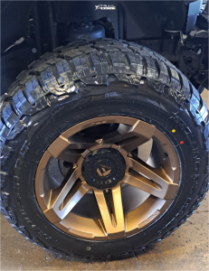 1 2023 Wrangler Jeep Unlimited Rubicon 392 Teraflex Leveling Kit Fuel Sfj Matte Bronze