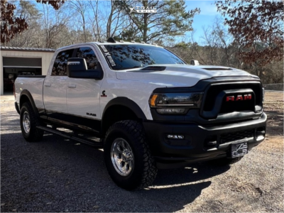 1 2023 2500 Ram Rebel Unknown Leveling Kit Alloy Ion 171 Polished