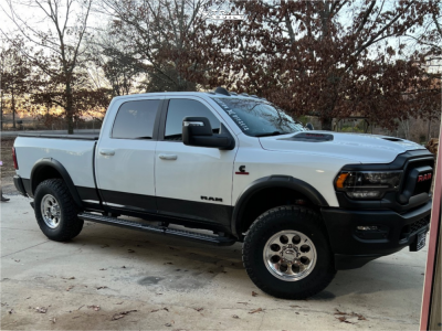 1 2023 2500 Ram Rebel Unknown Leveling Kit Alloy Ion 171 Polished