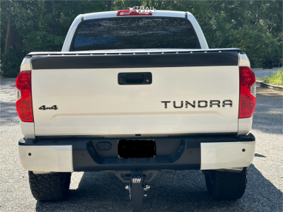 1 2016 Tundra Toyota 1794 Edition Rough Country Suspension Lift 6in Vision Rocker Gray Black