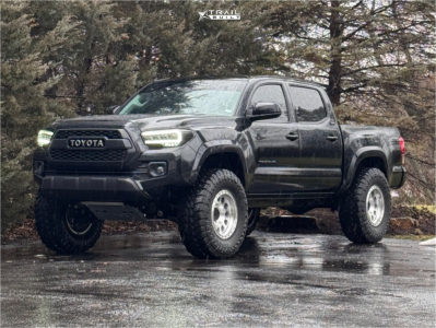 2019 Toyota Tacoma - 17x9 -12mm - Method Mr315 - Suspension Lift 3" - 315/70R17
