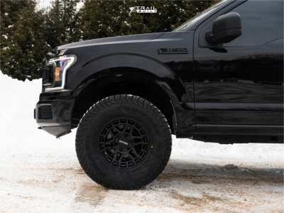 1 2019 F 150 Ford Xlt Unknown Suspension Lift 25in Anthem Off Road Valor Satin Black
