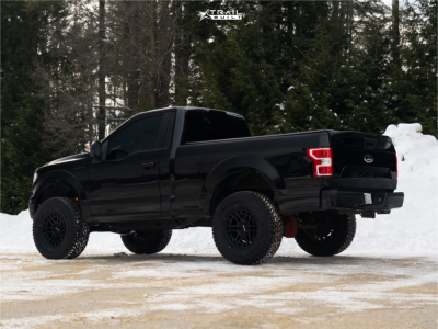 1 2019 F 150 Ford Xlt Unknown Suspension Lift 25in Anthem Off Road Valor Satin Black