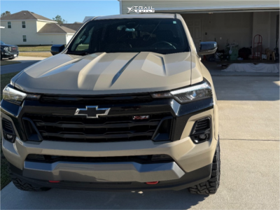 1 2023 Colorado Chevrolet Z71 Unknown Leveling Kit Xf Offroad Xf 232 Black Red